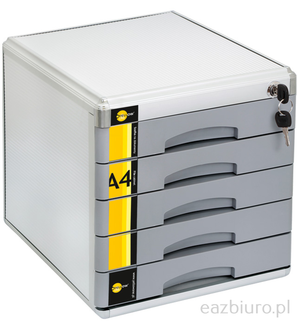 Szafka na dokumenty metalowa yl-sm05 5 szuflad+zamek | biuroweokazje.pl | Kup z rabatem!