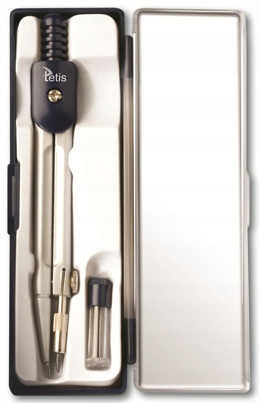 Cyrkiel szkolny metalowy Tetis gC002 | biuroweokazje.pl | Zobacz dlaczego warto