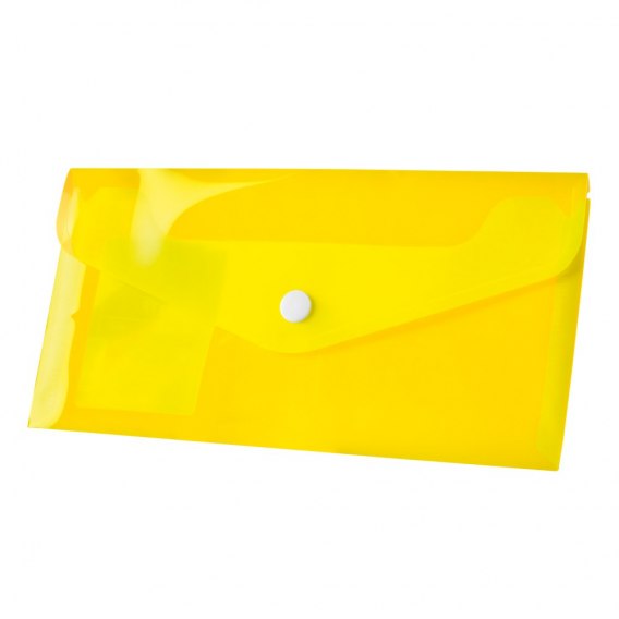 Koperta pp na zatrzask DL żółta Tetis | biuroweokazje.pl | Kup sprytnie!