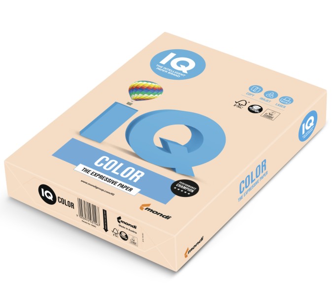 Papier ksero iq kolor A4 łososiowy sa24 | biuroweokazje.pl | Zamów od ręki!