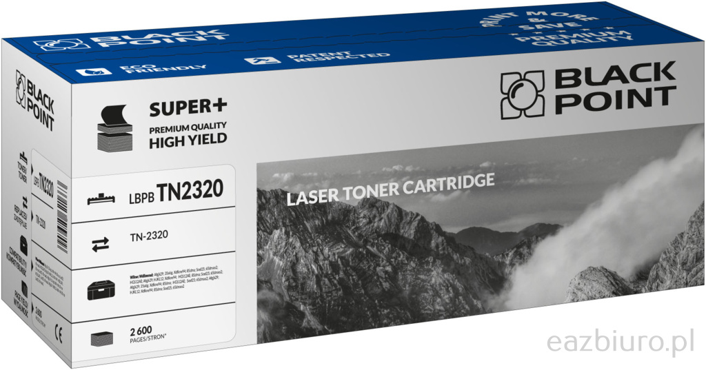Toner Black Point Brother tn-2320 - l Black Pointbtn2320 | biuroweokazje.pl | Zamów teraz!
