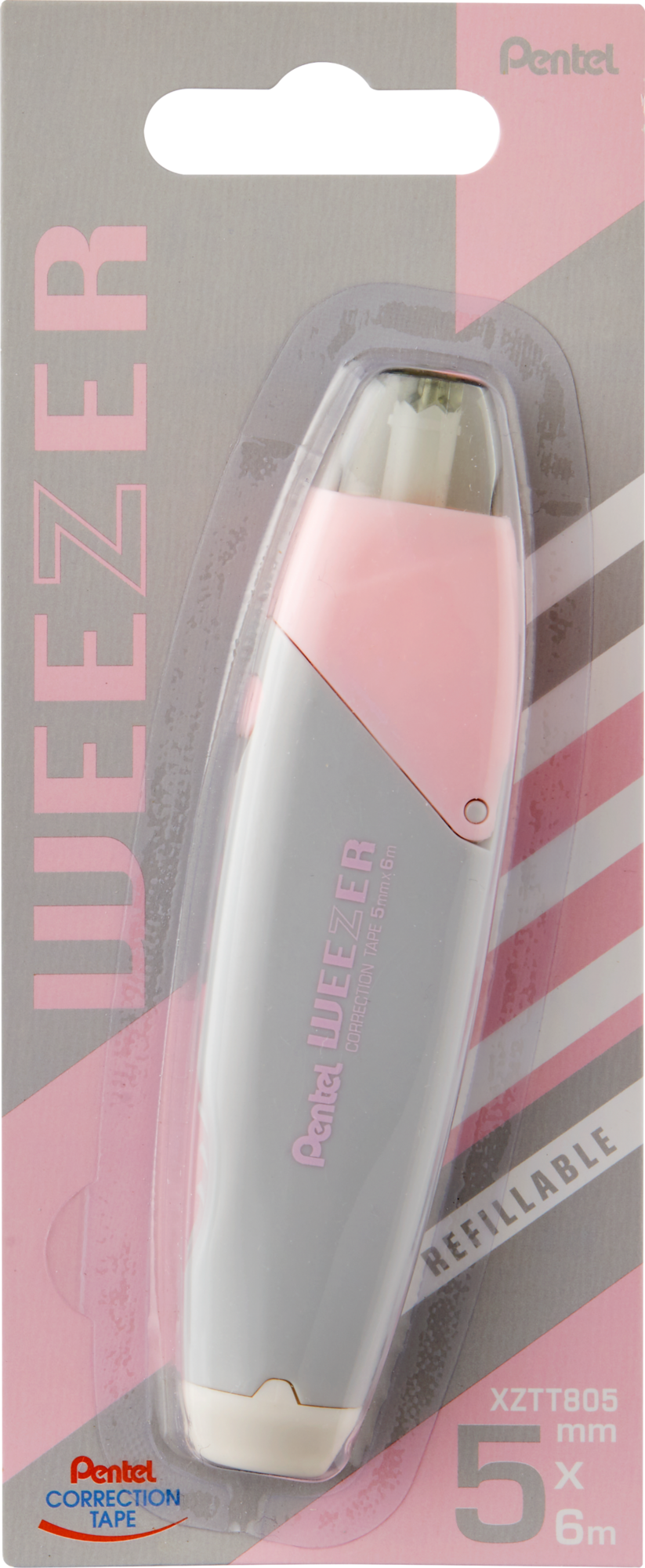 Korektor w taśmie Pentel ztt805 6 m z chowaną koncówką | biuroweokazje.pl | Kup z dostawą!