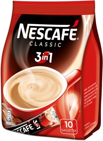 Kawa rozpuszczalna nescafé 3w1 10x16,5g | biuroweokazje.pl | Kup teraz