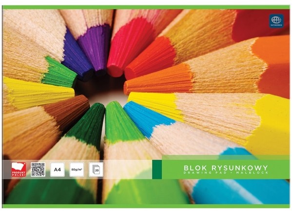 Blok rysunkowy A4 20k. | biuroweokazje.pl | Poznaj hit sprzedaży