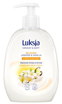 Luksja n mydło w płynie 500ml Jasmine | biuroweokazje.pl | Zobacz najlepszą cenę