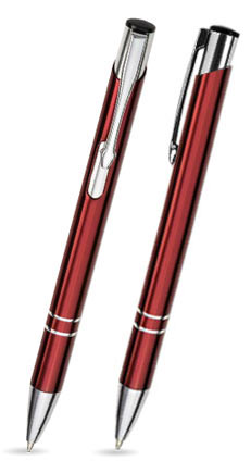 Długopis cosmo c-07 bordowy błyszczący | biuroweokazje.pl | Skorzystaj dziś!