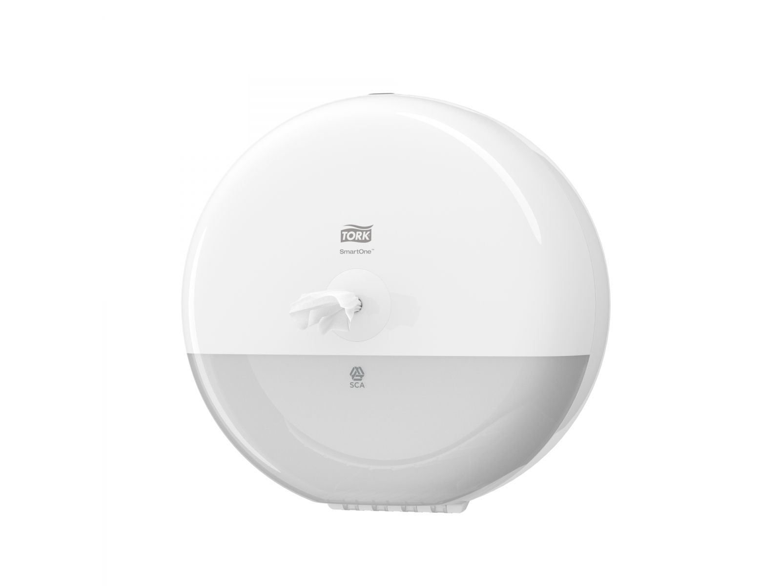 Podajnik na papier toaletowy w rolce Tork smartone®, biały t8, duża pojemność, seria | biuroweokazje.pl | Dodaj do koszyka!