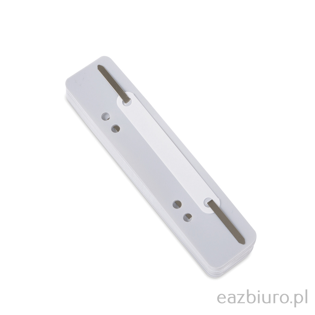 Wąsy skoroszytowe Donau, pp, z metalową blaszką, zestaw 25 sztuk, szare | biuroweokazje.pl | Kup wygodnie!