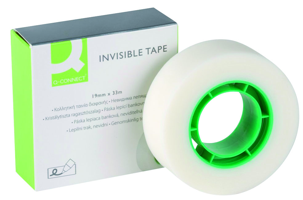 Taśma klejąca 19 mm x 33 m Q-Connect matowa | biuroweokazje.pl | Skorzystaj z rabatu!
