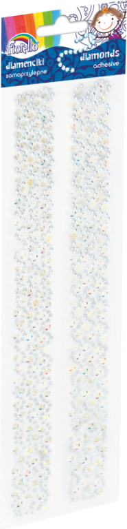 Diamenciki samoprzylepne Fiorello gr- ds081-5 popielato-srebrne | biuroweokazje.pl | Działaj teraz!