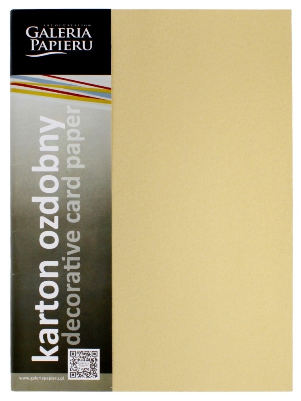 Karton ozdobny A4 millenium złoty 180 g zestaw 20 sztuk | biuroweokazje.pl | Zamów korzystnie!