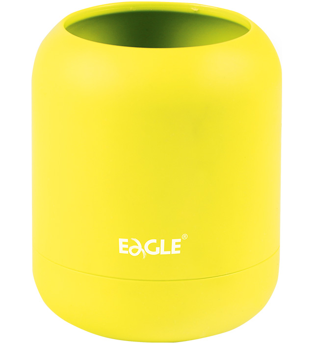 Pojemnik na długopisy Eagle typ691 ha! żółty | biuroweokazje.pl | Kup pewnie!