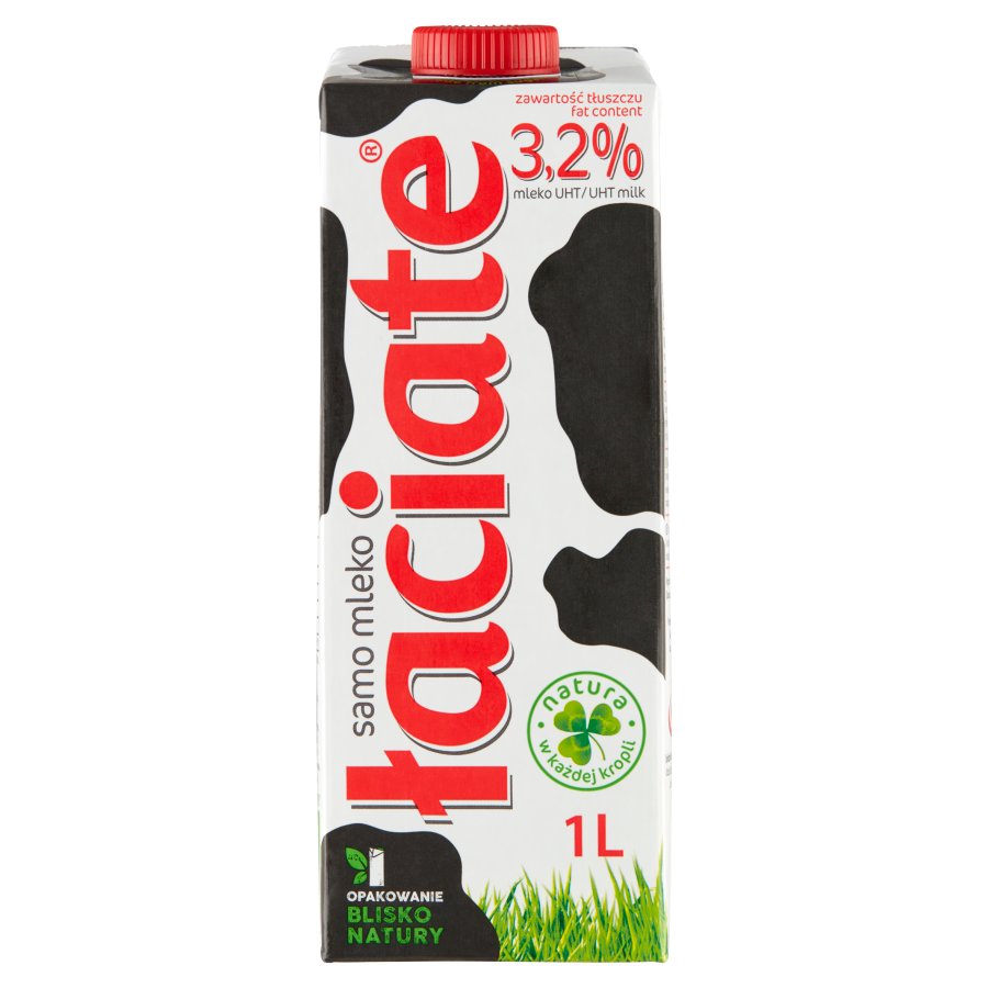 Mleko Łaciate 3,2% 1 l do biura | biuroweokazje.pl | Zamów rozsądnie!