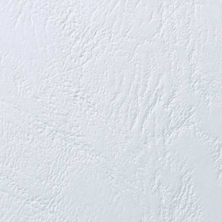 Okładki do bindowania skóropodobne GBC leathergrain, A5, białe | biuroweokazje.pl | Zamów online!