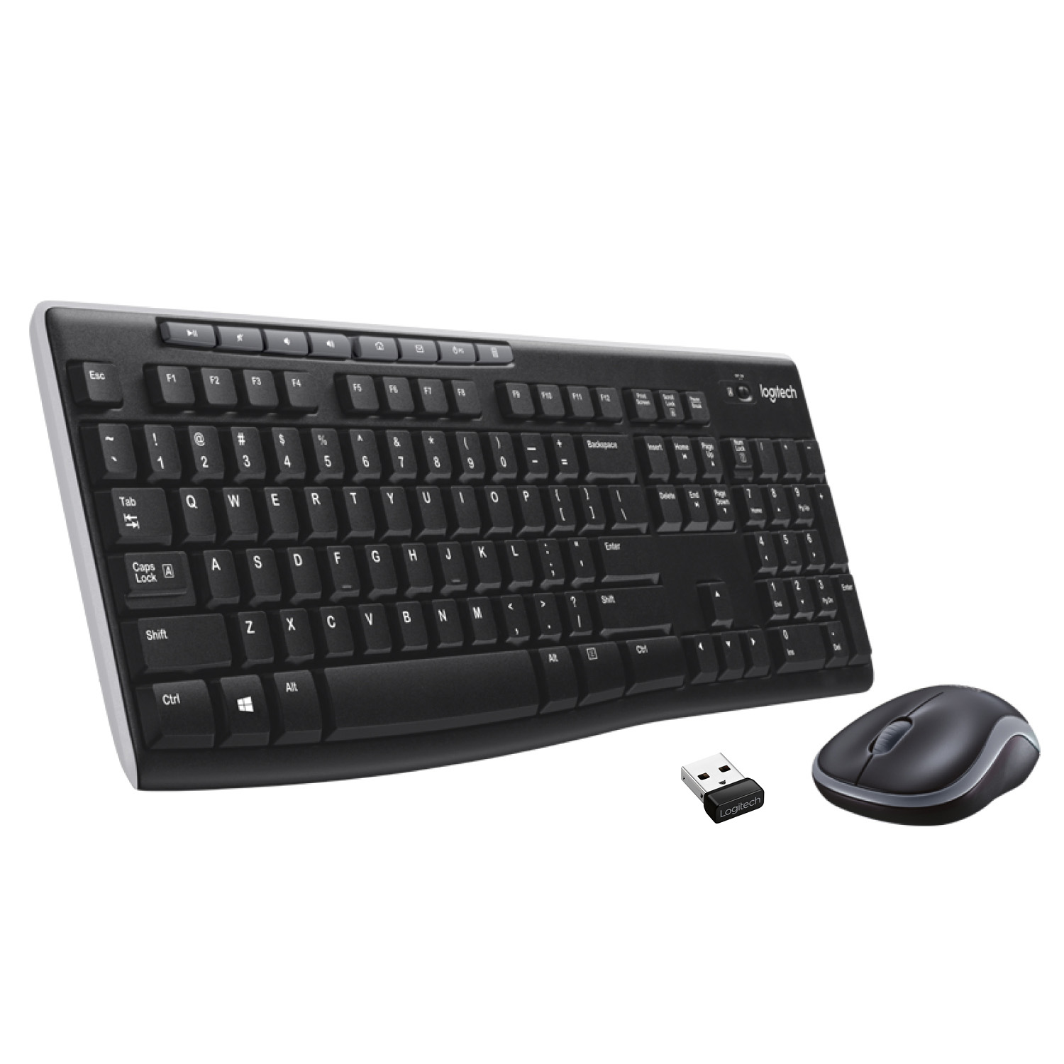 Klawiatura bezprzewodowa + mysz Logitech mk270 | biuroweokazje.pl | Postaw na jakość
