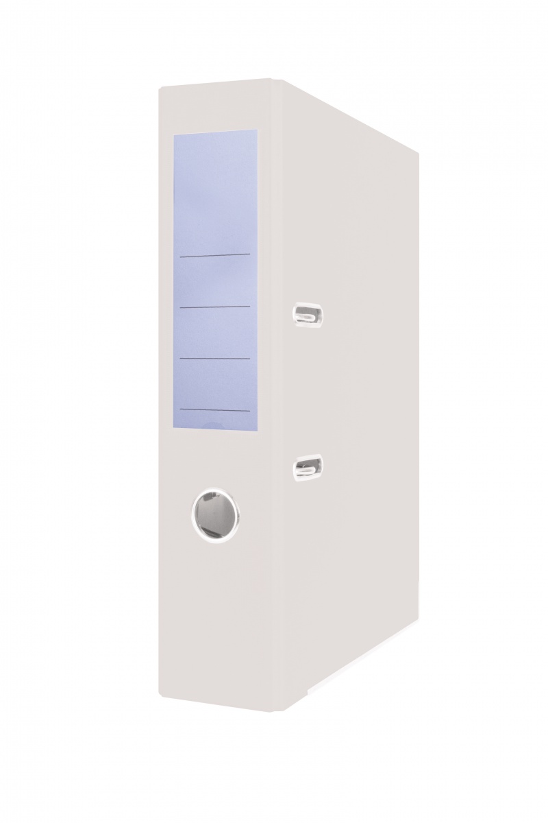 Segregator basic-s z szyną, pp, A4 75 mm, biały | biuroweokazje.pl | Nie czekaj!