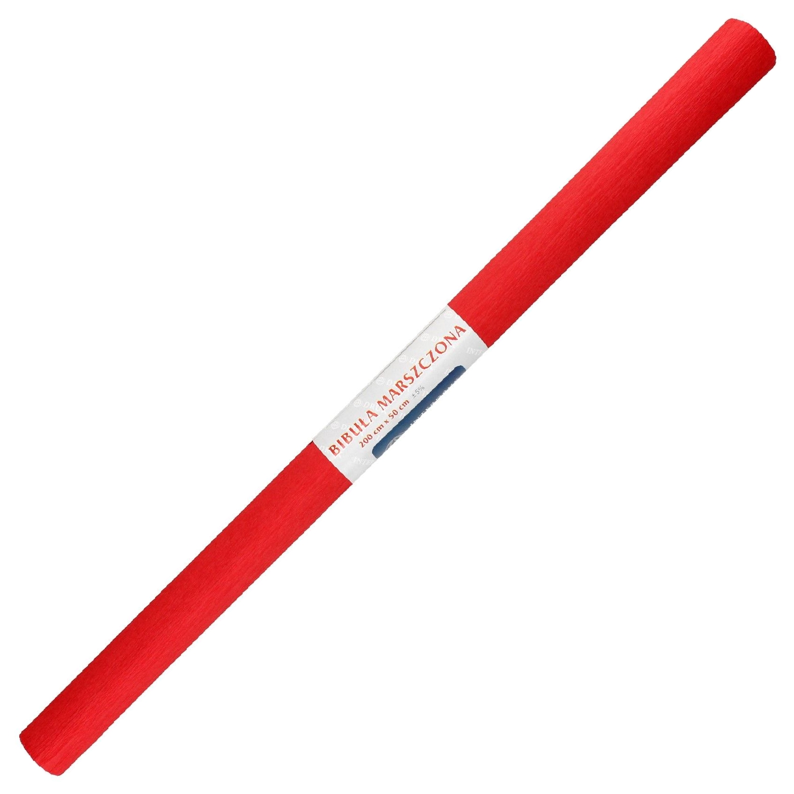 Bibuła marszczona czerwona 