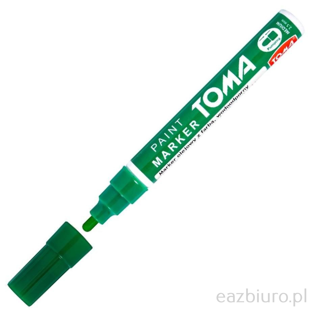 Marker olejowy Toma to-440 zielony | biuroweokazje.pl | Kup w sekundę!