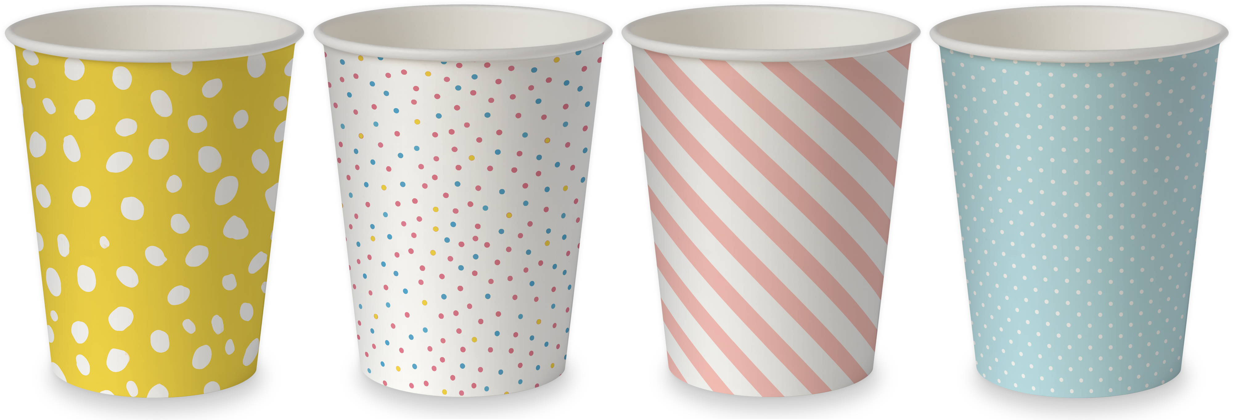 Clarina kubek biały SUP pastel mix 250 ml zestaw 50 sztuk. | biuroweokazje.pl | Kup bez ryzyka!