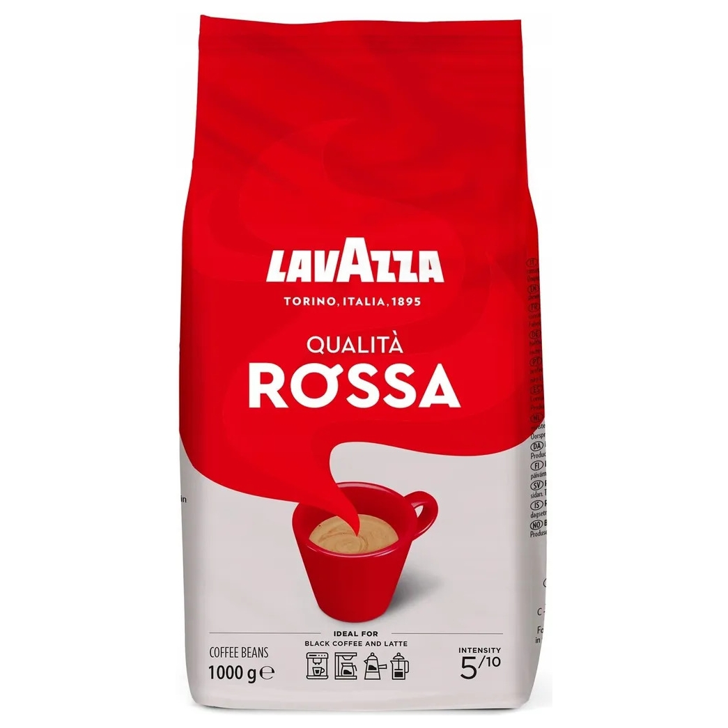 Kawa ziarnista Lavazza Qualita Rossa 1 kg | biuroweokazje.pl | Zamów rozsądnie!