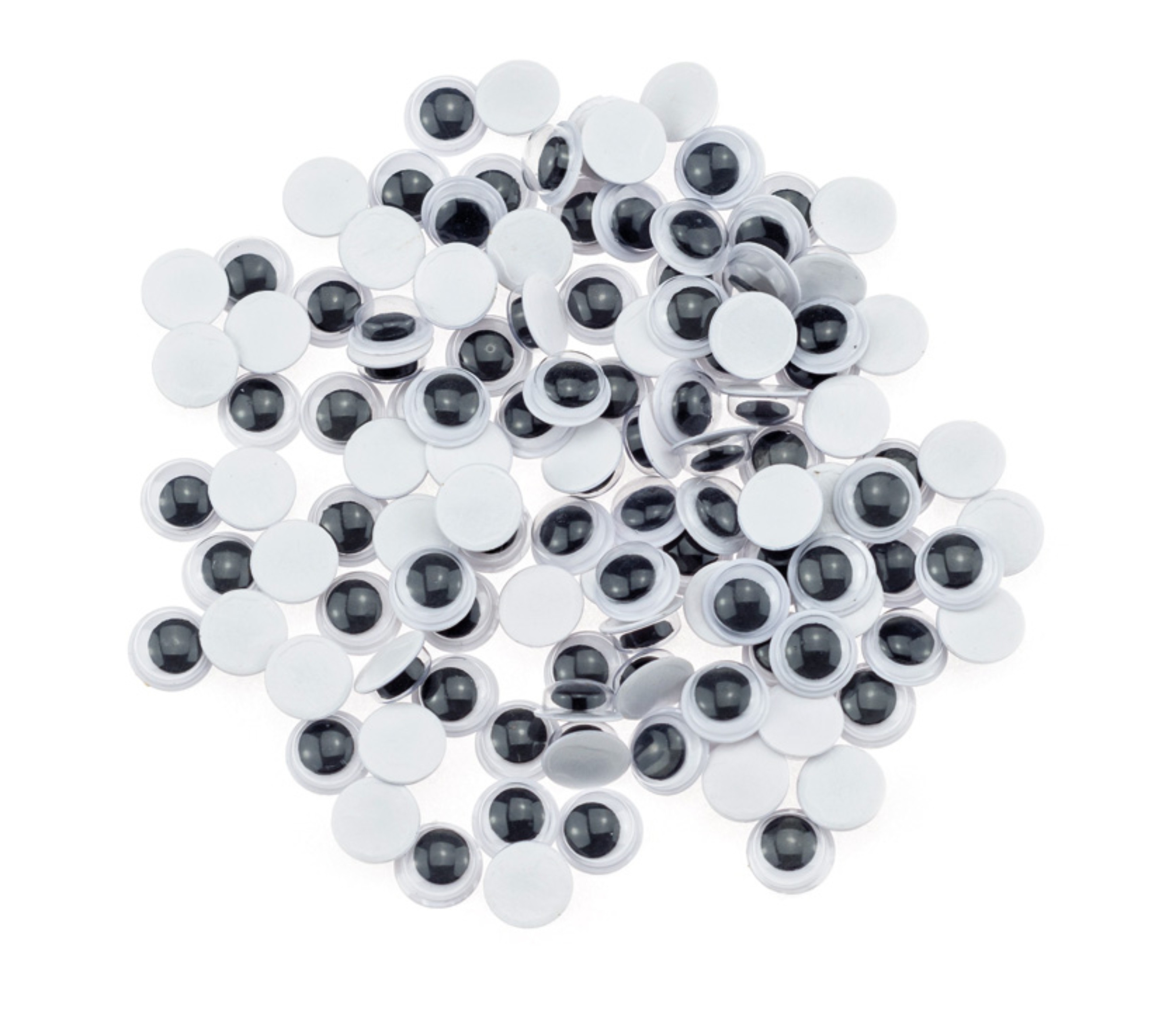 Ruchome oczka Brewis 8 mm zestaw 120 sztuk | biuroweokazje.pl | Postaw na jakość!