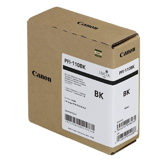 Canon oryginalny ink / tusz pfi110bk, black, 160 | biuroweokazje.pl | Zamów swój egzemplarz