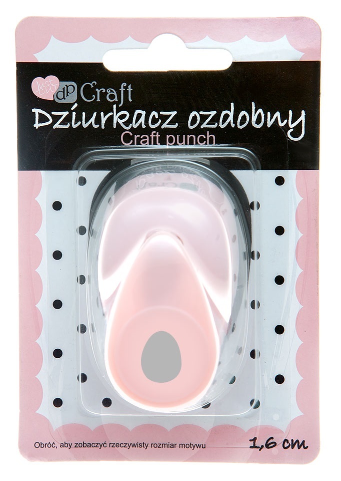 Dziurkacz ozdobny 16 cm jajko do biura | biuroweokazje.pl | Wybierz najlepsze!