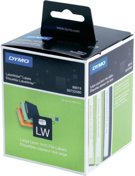 Etykieta Dymo 59x190 mm białe s0722480 | biuroweokazje.pl | Działaj teraz!